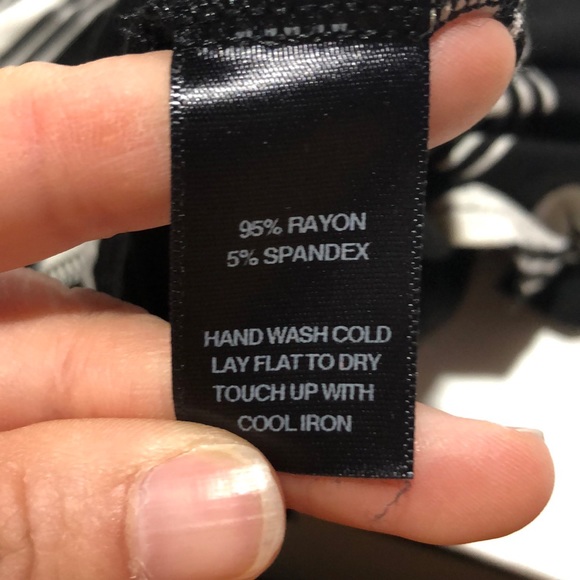 White House Black Market b&w stripe cardigan med - Picture 5 of 5